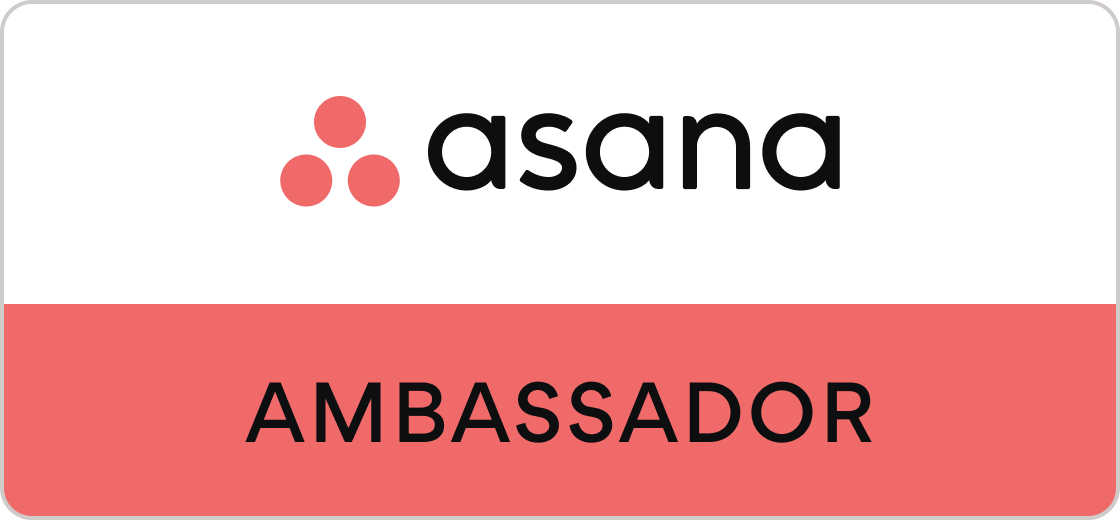 asana ambassador badge