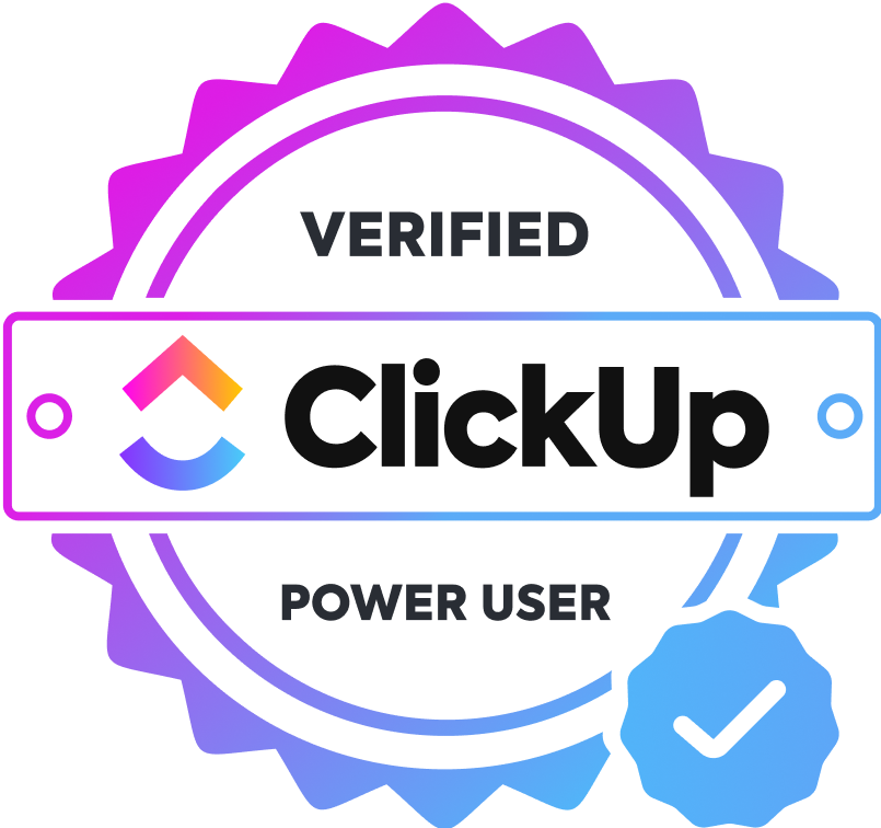 ClickUp Verified Power User